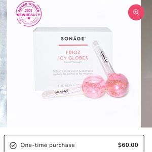 NIB FRIOZ ICY GLOBES FACIAL MASSAGER